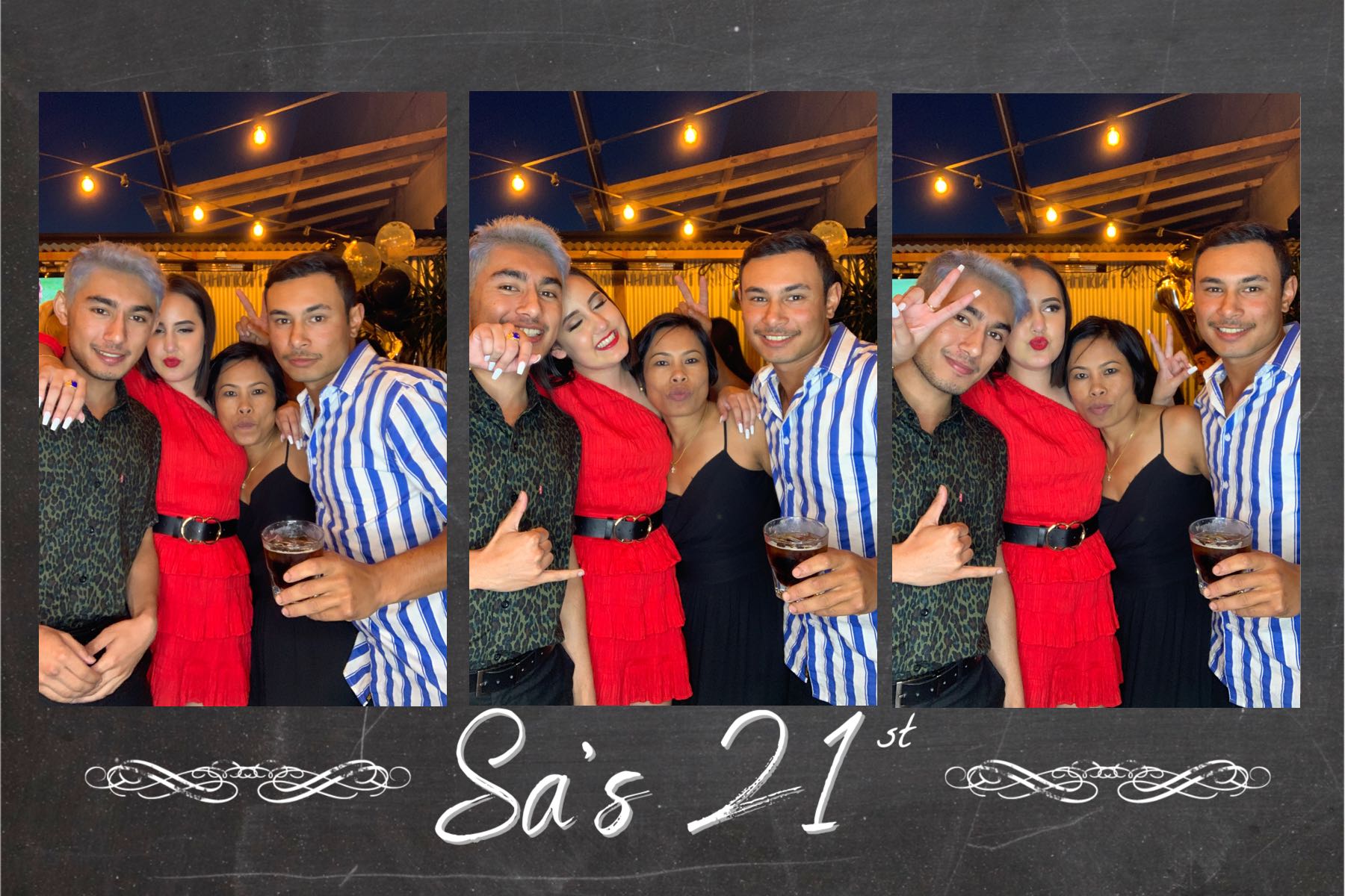 Sa's 21st | View more photos from the event at gallery.photobooth.co.nz/u/SelfieCentral/Sas-21st